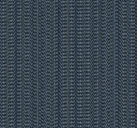 Ronald Redding 4211-83538 Elkan Stripe Navy Herringbone Wall
