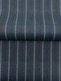 Ronald Redding 4211-83538 Elkan Stripe Navy Herringbone Wall