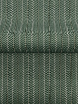 Ronald Redding 4211-83539 Elkan Stripe Green Herringbone Wal