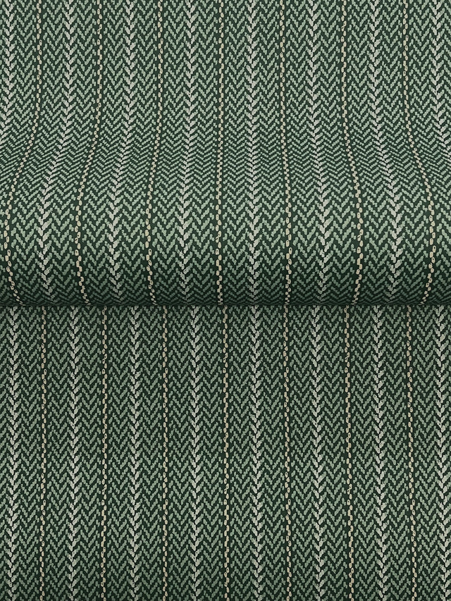 Ronald Redding 4211-83539 Elkan Stripe Green Herringbone Wal