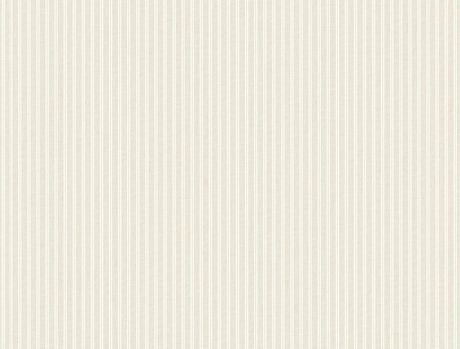 Ronald Redding 4211-83540 Ticking Stripe Beige Faux Linen Wa