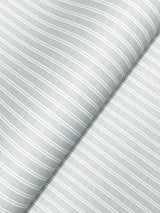 Ronald Redding 4211-83542 Ticking Stripe Blue Faux Linen Wal
