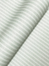 Ronald Redding 4211-83543 Ticking Stripe Sage Faux Linen Wal