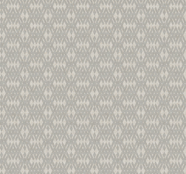 Ronald Redding 4211-83545 Radcliffe Grey Diamond Motif Wallp