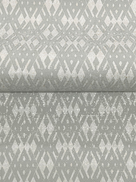 Ronald Redding 4211-83545 Radcliffe Grey Diamond Motif Wallp