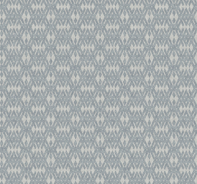 Ronald Redding 4211-83546 Radcliffe Blue Diamond Motif Wallp