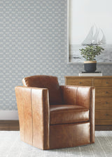 Ronald Redding 4211-83546 Radcliffe Blue Diamond Motif Wallp