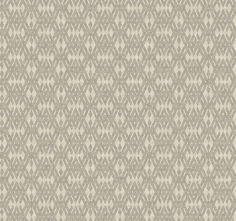 Ronald Redding 4211-83547 Radcliffe Taupe Diamond Motif Wall
