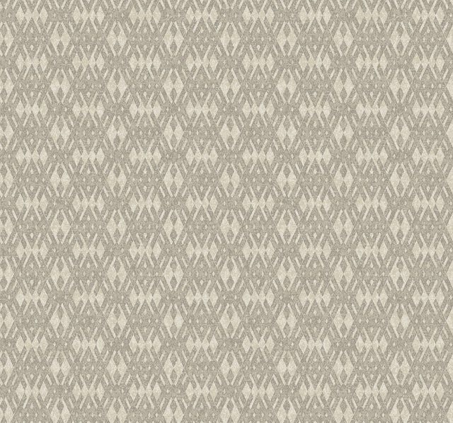 Ronald Redding 4211-83547 Radcliffe Taupe Diamond Motif Wall