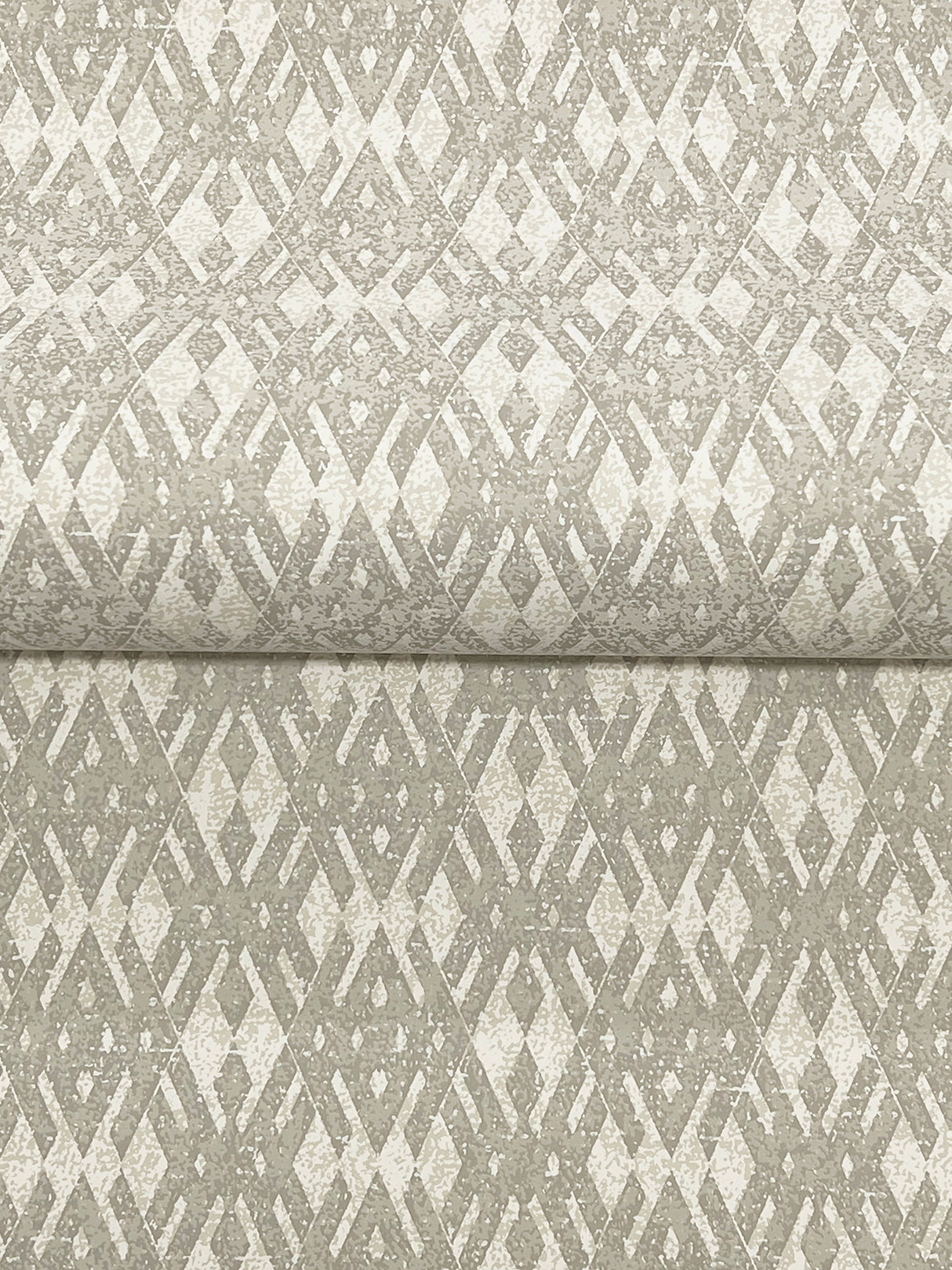 Ronald Redding 4211-83547 Radcliffe Taupe Diamond Motif Wall