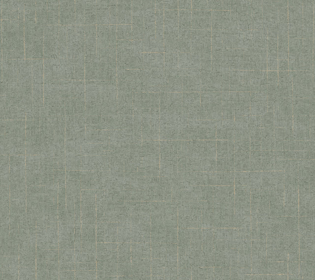 Ronald Redding 4211-83549 Saratoga Jade Faux Linen Wallpaper