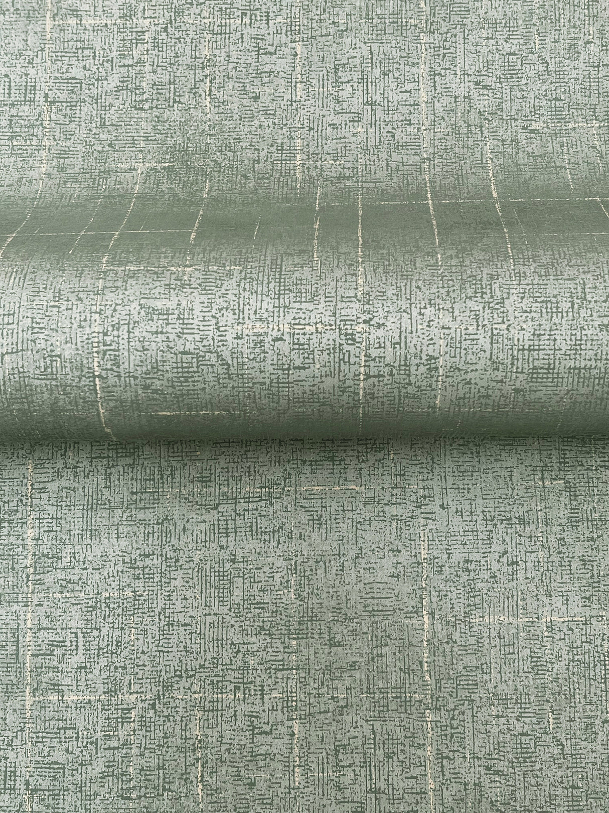 Ronald Redding 4211-83549 Saratoga Jade Faux Linen Wallpaper