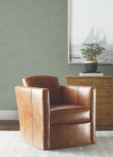 Ronald Redding 4211-83549 Saratoga Jade Faux Linen Wallpaper