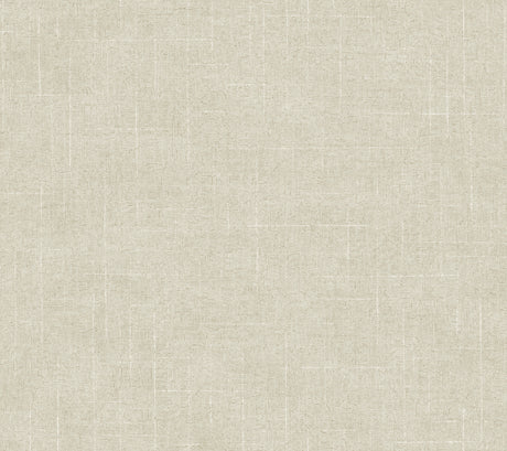 Ronald Redding 4211-83551 Saratoga Beige Faux Linen Wallpape