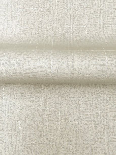 Ronald Redding 4211-83551 Saratoga Beige Faux Linen Wallpape