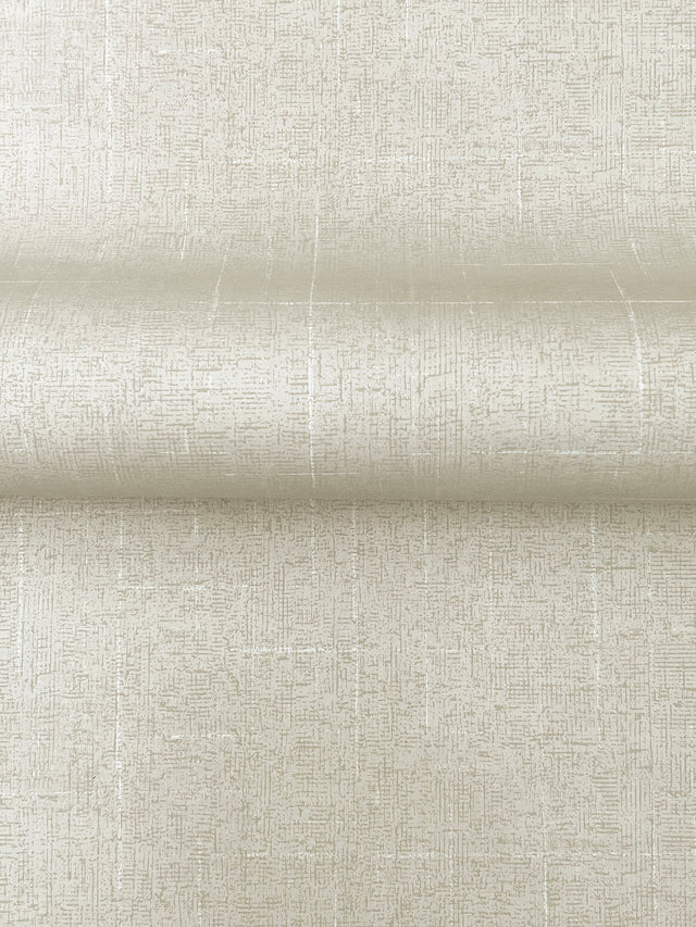 Ronald Redding 4211-83551 Saratoga Beige Faux Linen Wallpape