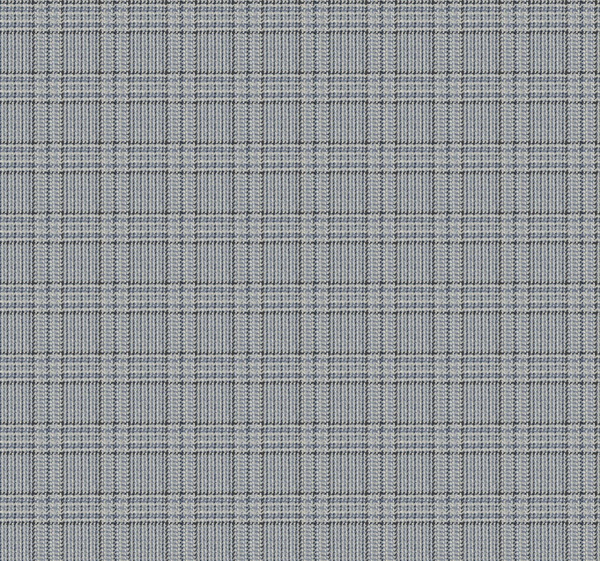 Ronald Redding 4211-83555 Harrington Plaid Blue Glen Check W