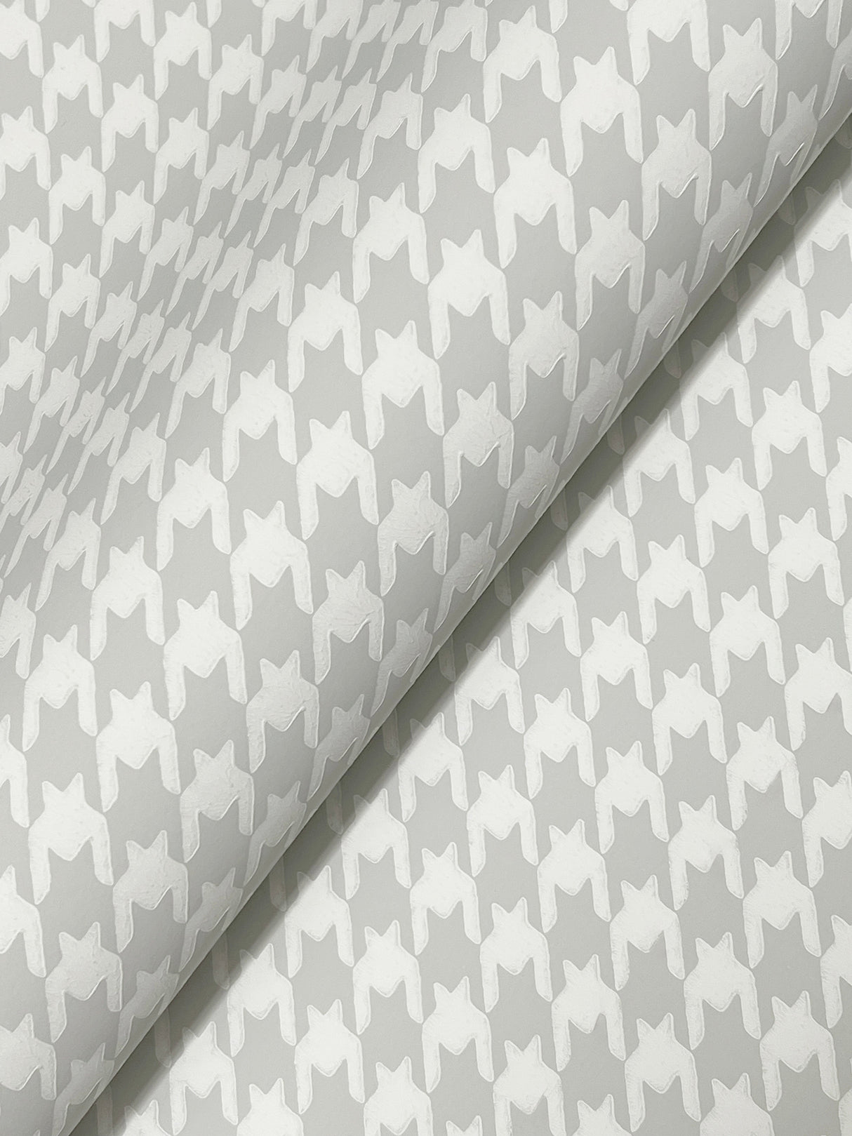 Ronald Redding 4211-83558 Watson Dark Grey Houndstooth Wallp