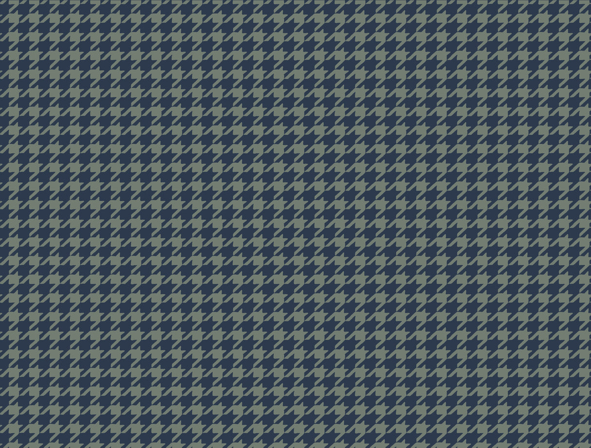Ronald Redding 4211-83559 Watson Sea Green Houndstooth Wallp