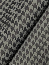 Ronald Redding 4211-83561 Watson Black Houndstooth Wallpaper