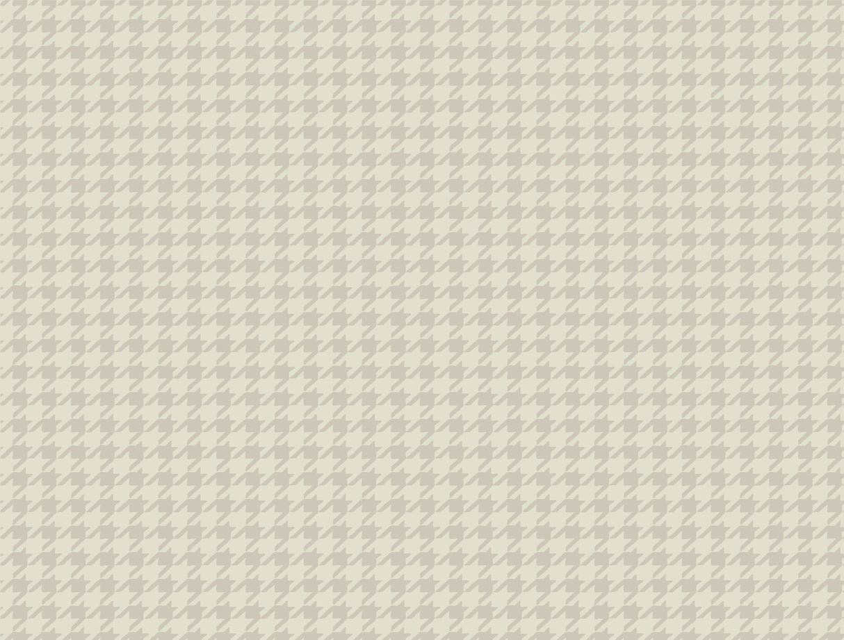 Ronald Redding 4211-83562 Watson Light Grey Houndstooth Wall