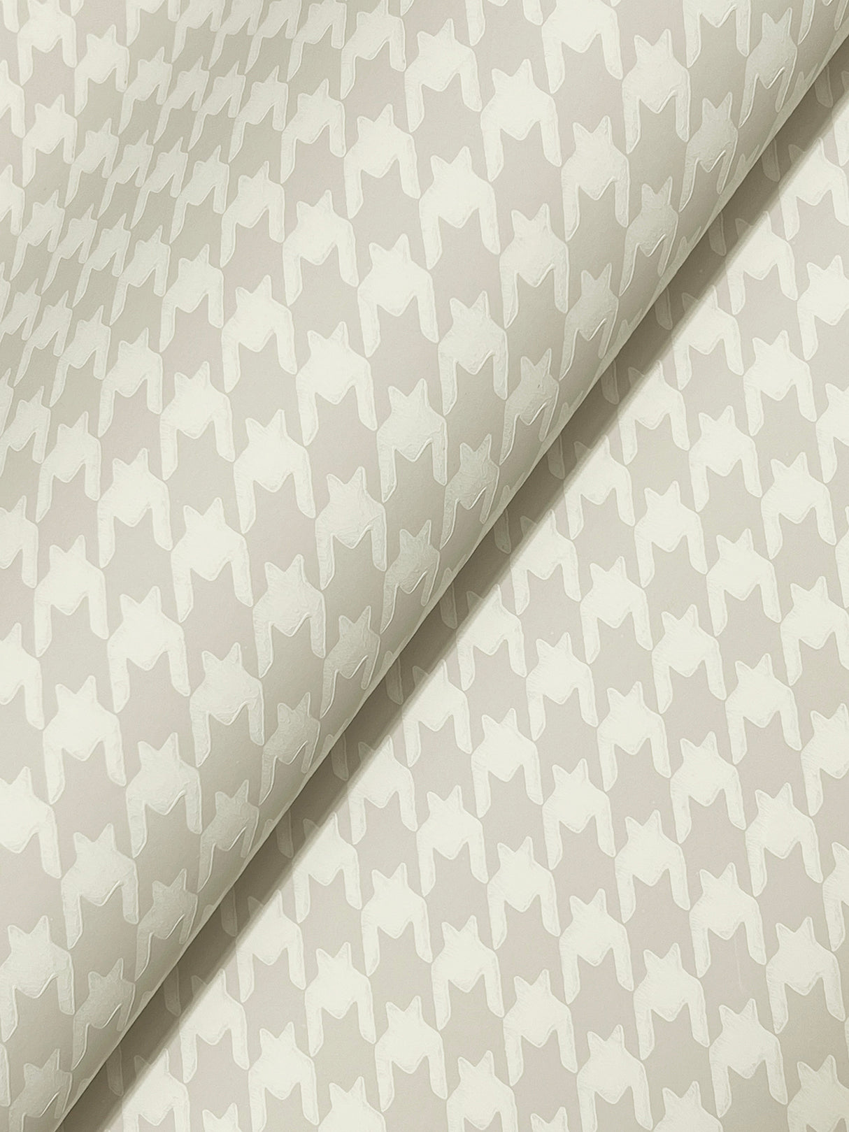 Ronald Redding 4211-83562 Watson Light Grey Houndstooth Wall