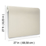 Ronald Redding 4211-83562 Watson Light Grey Houndstooth Wall
