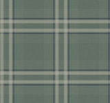 Ronald Redding 4211-83563 Country Club Plaid Green Faux Line