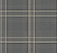 Ronald Redding 4211-83565 Country Club Plaid Charcoal Faux L