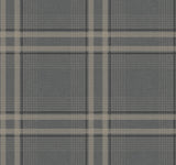 Ronald Redding 4211-83565 Country Club Plaid Charcoal Faux L