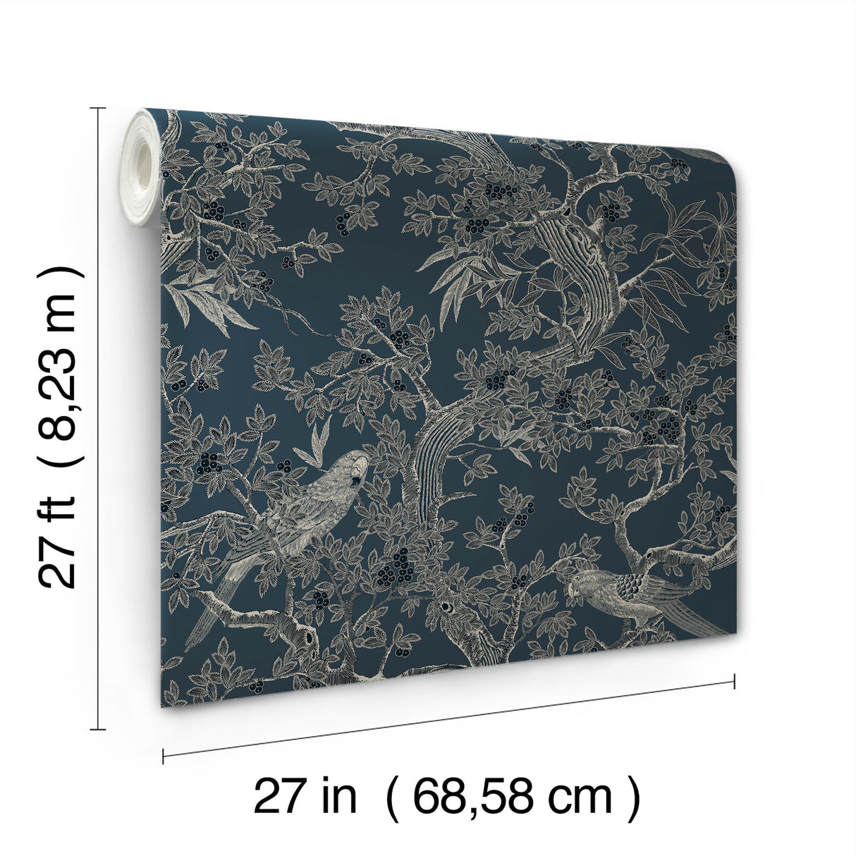 Ronald Redding 4211-83569 Regal Ridge Dark Blue Trailing Tre