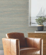Ronald Redding 4211-83573 Warwick Navy Loomed Wallpaper