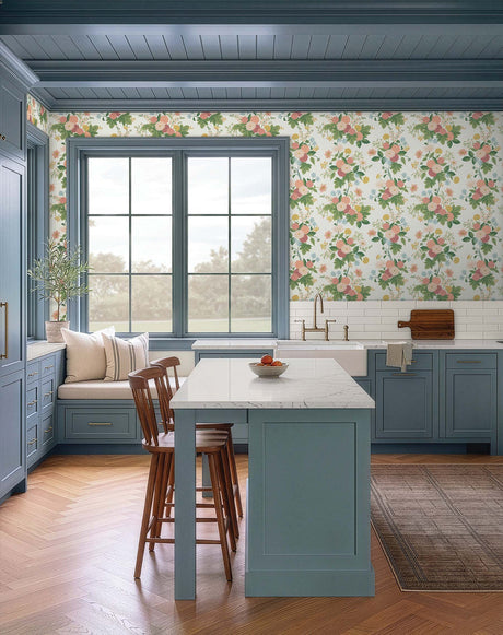 Rifle Paper Co. 4212-84361 Dahlia Cream Wallpaper