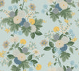 Rifle Paper Co. 4212-84365 Dahlia Blue Wallpaper