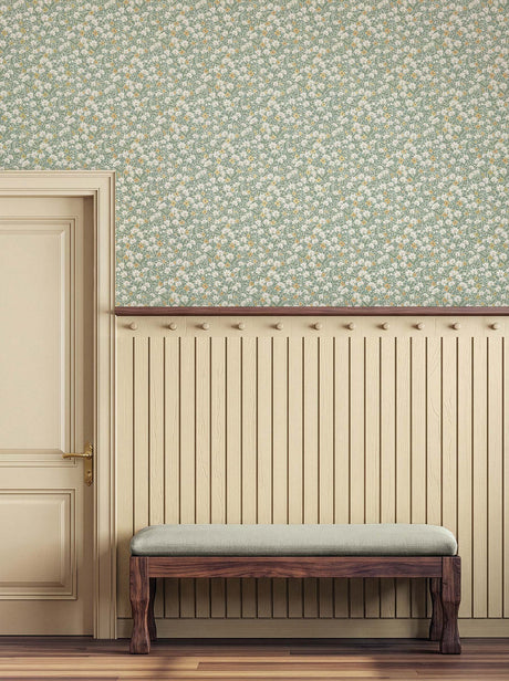 Rifle Paper Co. 4212-84366 Sylvie Sage Wallpaper