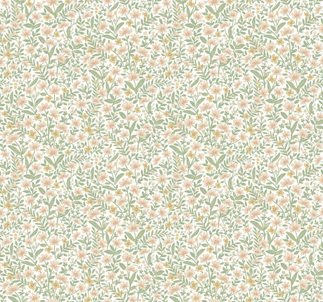 Rifle Paper Co. 4212-84368 Sylvie Blush Wallpaper