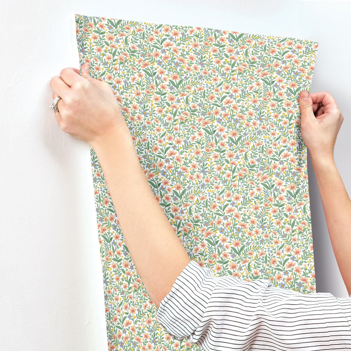 Rifle Paper Co. 4212-84370 Sylvie Rose Multi Wallpaper