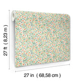 Rifle Paper Co. 4212-84370 Sylvie Rose Multi Wallpaper