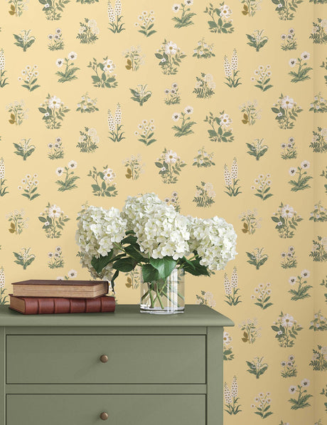 Rifle Paper Co. 4212-84371 Botanical Gold Wallpaper