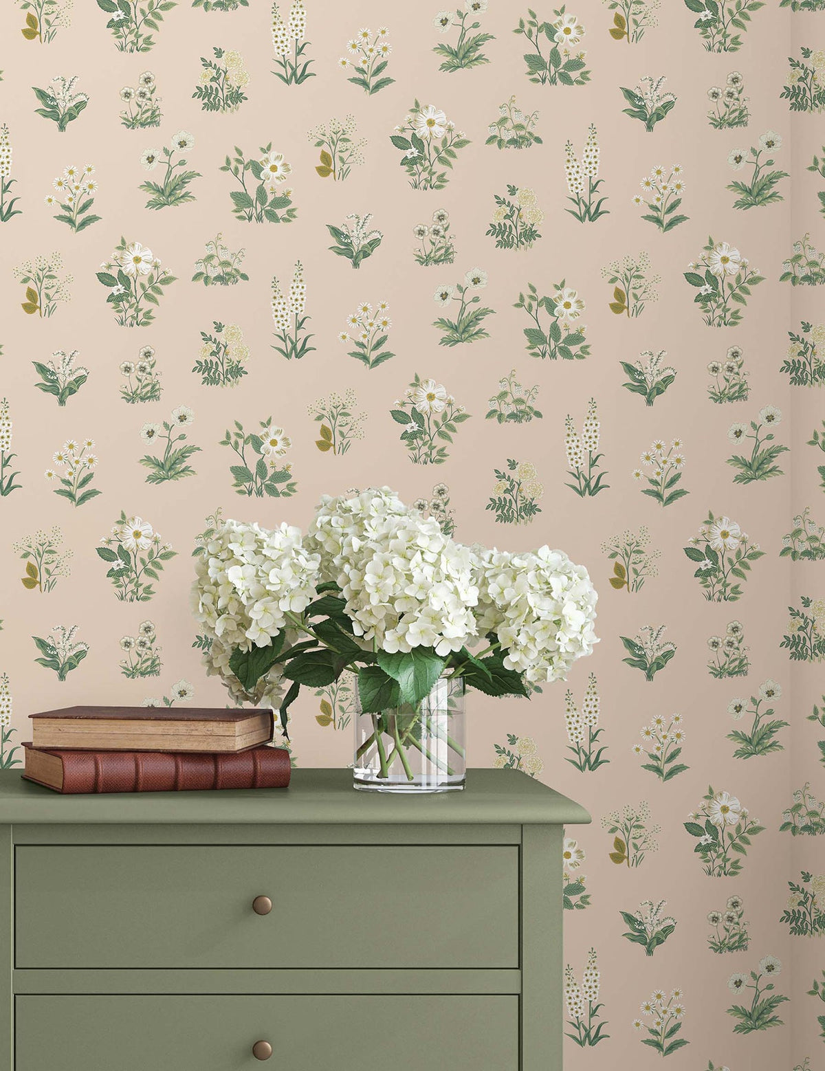 Rifle Paper Co. 4212-84372 Botanical Blush Wallpaper