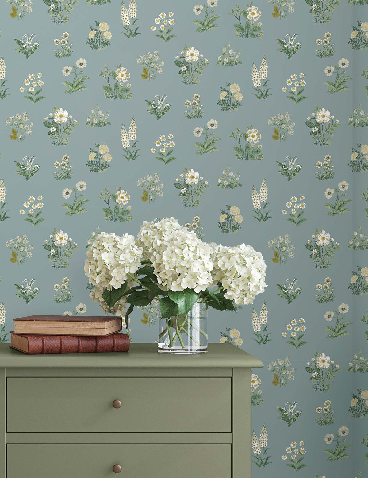 Rifle Paper Co. 4212-84373 Botanical Slate Wallpaper