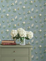 Rifle Paper Co. 4212-84373 Botanical Slate Wallpaper