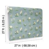 Rifle Paper Co. 4212-84373 Botanical Slate Wallpaper
