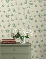 Rifle Paper Co. 4212-84374 Botanical Cream Wallpaper
