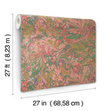 Rifle Paper Co. 4212-84376 Florence Rose Wallpaper
