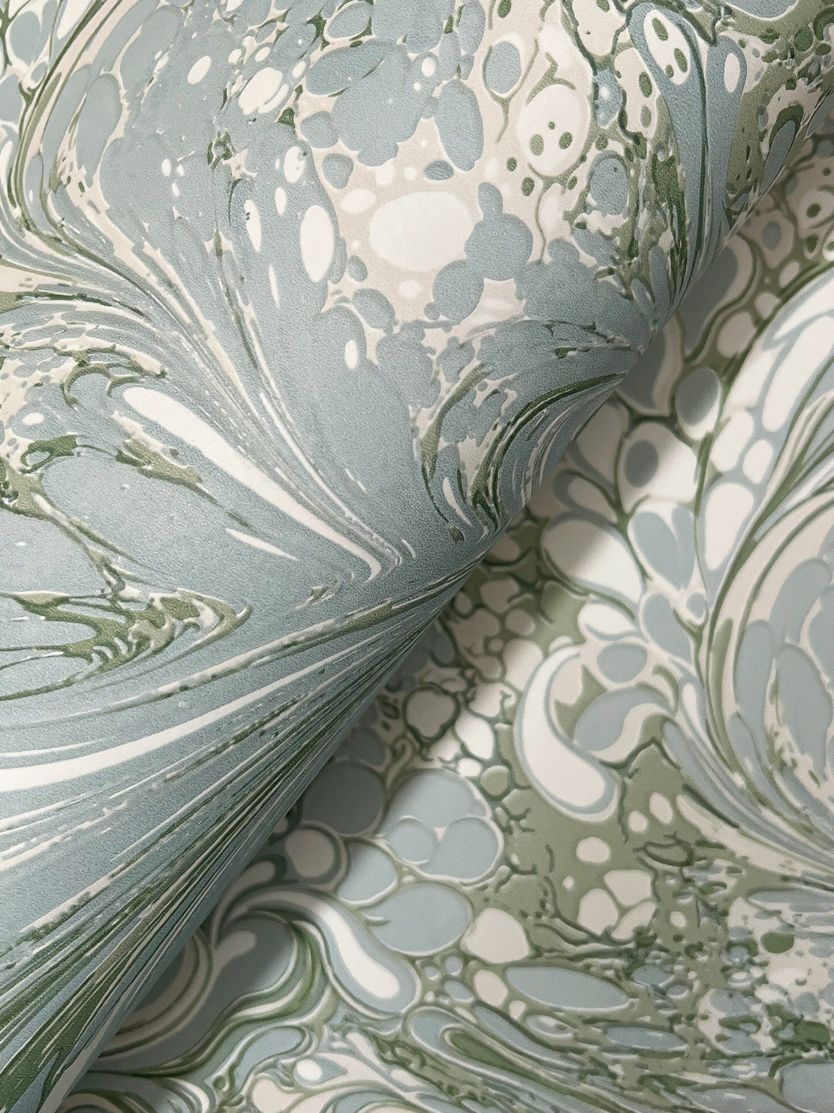 Rifle Paper Co. 4212-84377 Florence Blue Wallpaper