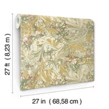 Rifle Paper Co. 4212-84379 Florence Gold Wallpaper