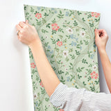 Rifle Paper Co. 4212-84380 Waverly Mint Wallpaper