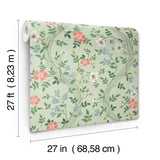 Rifle Paper Co. 4212-84380 Waverly Mint Wallpaper