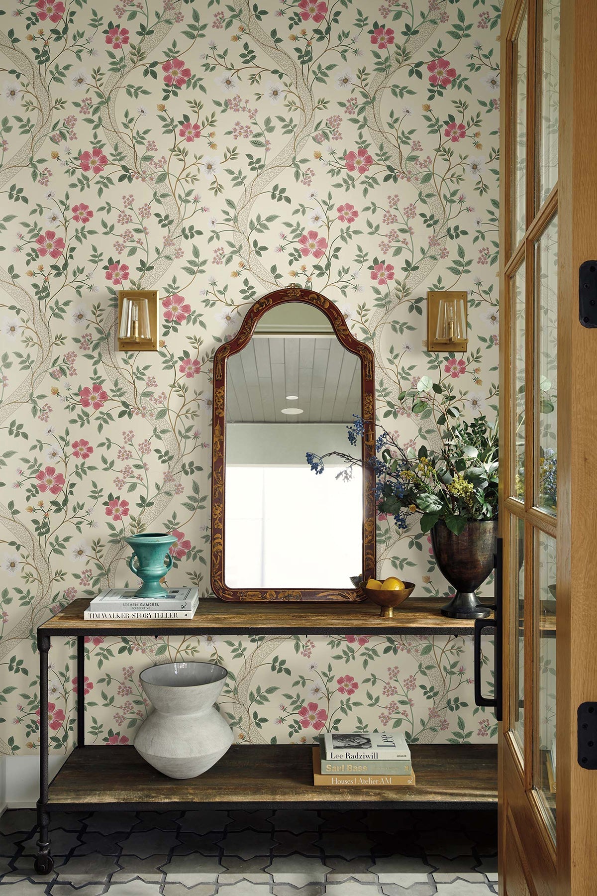 Rifle Paper Co. 4212-84381 Waverly Linen Wallpaper